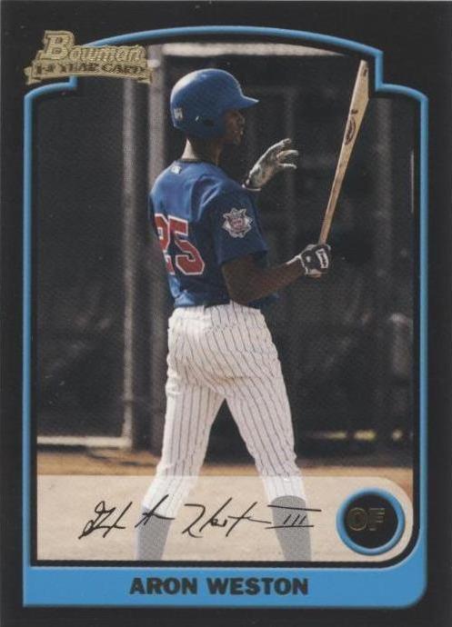 2003 Bowman - Aron Weston #295 - 1 of 1