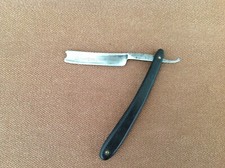 Wade  Butcher "Medium Size Hollow Ground" Straight Razor, Etched Face