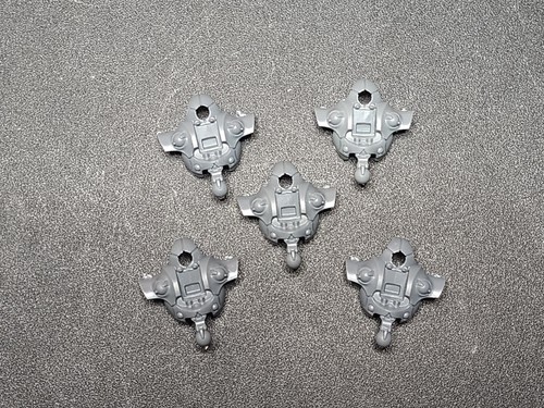 Warhammer 40k Miniatures Necrons Deathmarks Torsos x5 Bits Lot, J32 - Picture 2 of 2