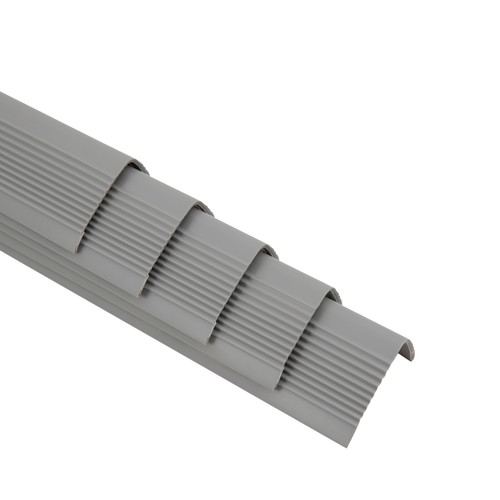 Treppenschutzleiste Zierleisten Treppenkantenschutz Kante schwarz/grau 15* PVC - Bild 16 von 46