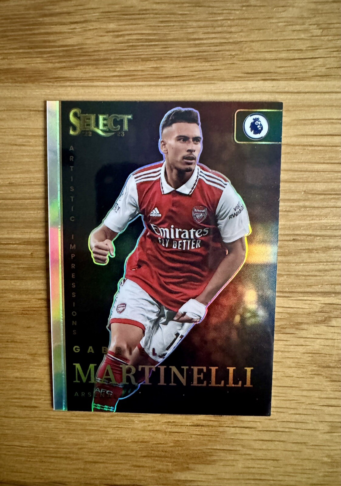 2022-23 Panini Select EPL - Artistic Impressions Gabriel Martinelli Case Hit