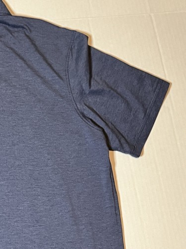 Greyson Shirt Mens Medium Blue Performance Golf Polo Short Sleeve Stretch - Picture 14 of 20