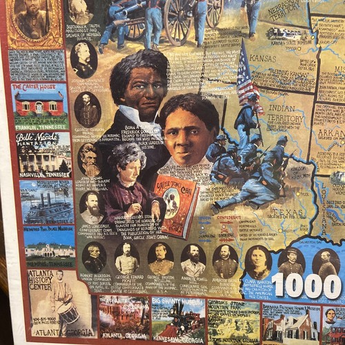 NEW SEALED White Mountain Puzzle The Civil War 1,000 Pieces 2011. EB7 - Picture 3 of 6