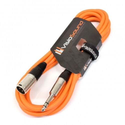 Stecker XLR auf 6,35 mm Stereo TRS Klinkenkabel/symmetrisches Signal/Audio Lautsprecherkabel - Bild 21 von 52