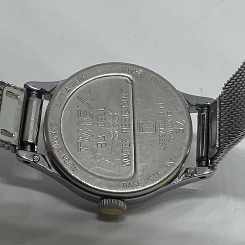 Timex Camper Watch Quartz Analog White Dial New Battery Women’s Vintage 23mm - Picture 8 of 9