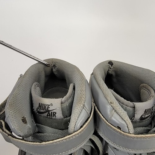Nike Air Force 1 Mid 07 Cool Gray 315123-026 High Top Sneakers Mens Size 13 UK12 - Picture 10 of 11