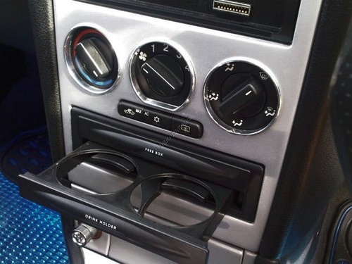 For Opel Astra 98-09 Dash Air Con Alu Chrome Rings Heater Control Surrounds x3 - Picture 9 of 13