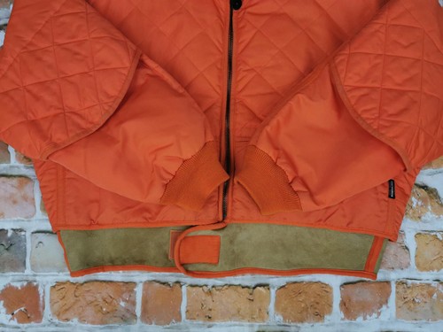 *CHEVIGNON VINTAGE COSMOS JACKET*NAVY STOCK*ORANGE*CASUAL*SIZE: XL*TIP TOP - Picture 5 of 9