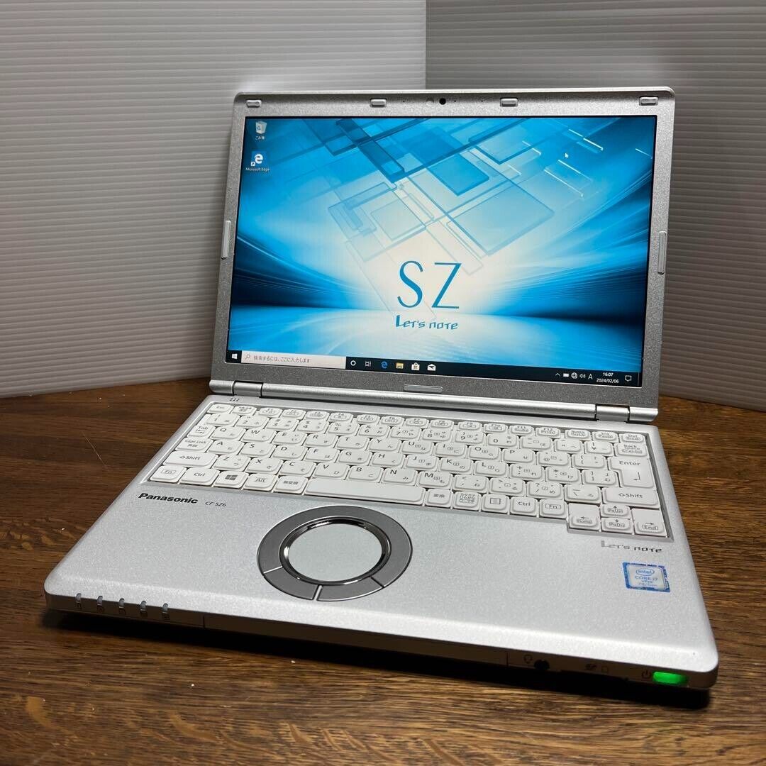 Panasonic Let's Note CF-SZ6Z16VS Core i7-7600U Memory 16GB Panasonic Let's Note CF-SZ6Z16VS Core i7-7600U Memory 16GB