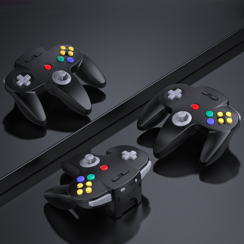 Wireless N64 Controller Remote GamePad with Rumble Pak for Nintendo N64 Console - Picture 23 of 60