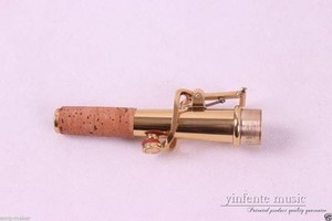 One-Soprano-sax-neck-New-saxophone-Brass-gold-lacquer-Curved-Neck-17mm