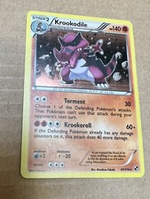 Pokémon TCG Krookodile Black and White 65/114 Holo Holo Rare