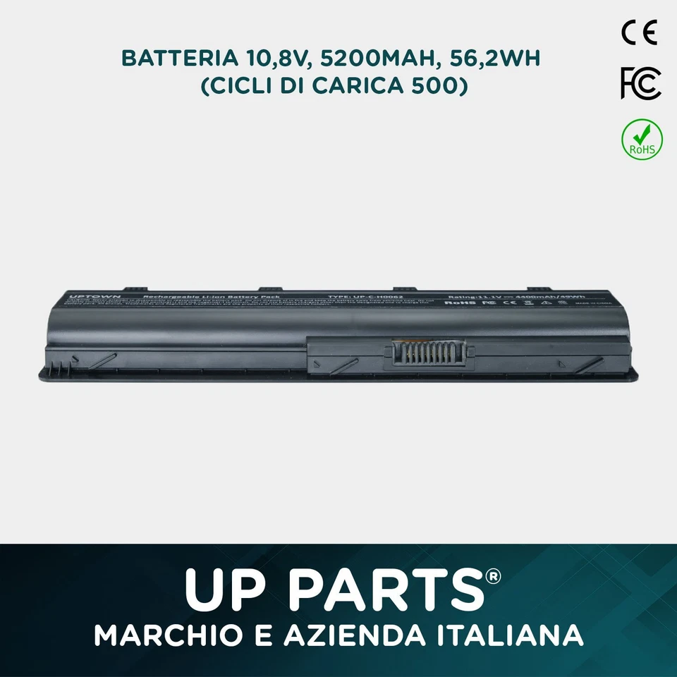 Batteria HP Pavilion DV6 MU06 5200mAh per Notebook PC  PAVILION DV5-2000 - Immagine 4 di 4