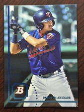 2022 Bowman Heritage Danny De Andrade Short Print Image Variation SP Twins