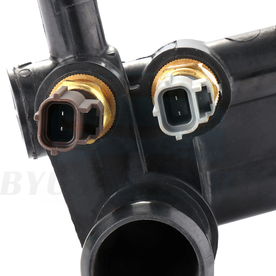 Carcasa termostato apta para Ford Ranger 1998-2001 Mazda B2500 2,5 L para 14350531 Foto 3 de 4