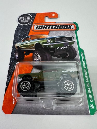 Matchbox Metal 1/64 Custom 68 Mustang Mudstanger 94/125 - Picture 2 of 5