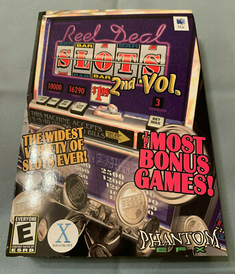 Reel Deal Slots 2nd Vol. 2 Apple Mac Macintosh Computer Video Game NEW & SEALED!