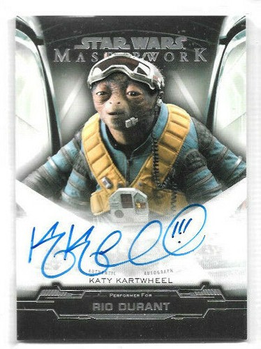Star Wars Masterwork - Autograph & Relic Card Selection NM Topps - Picture 45 of 71