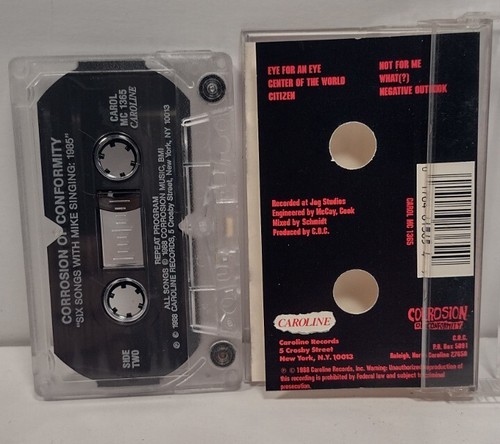 Corrosion of Conformity - Six Songs with Mike Singing 1985/1988 Caroline Records - Picture 2 of 8