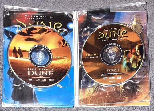 Dune DVD Special Edition Directors Cut William Hurt 2000 Frank Herbert - Picture 4 of 5