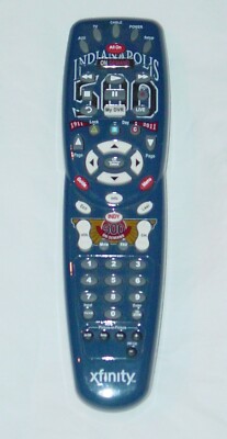 INDIANAPOLIS 500 100TH ANNIVERSARY COMCAST XFINITY REMOTE CONTROL -8 1/2'' 