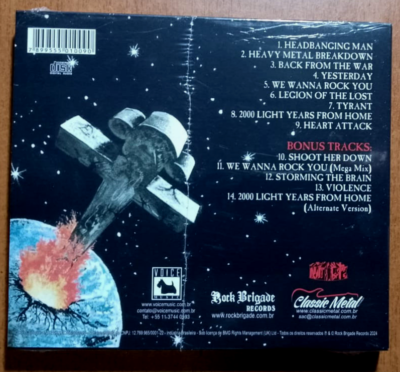 Grave Digger - Heavy Metal Breakdown Brazilian version w/ Slipcase