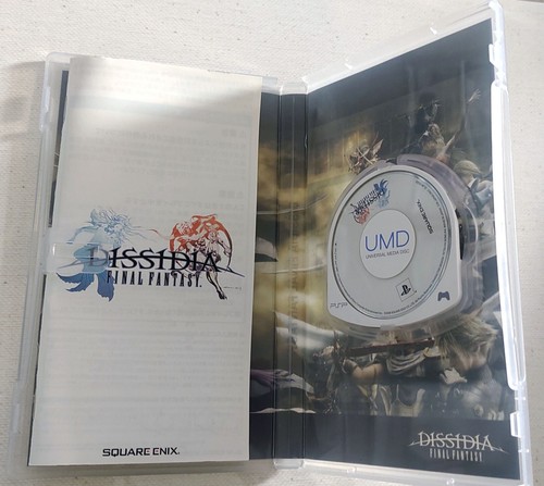 PSP lotto 2 giochi Crisis Core Final Fantasy VII + Dissidia FF giapponesi - testati - Foto 4 di 4