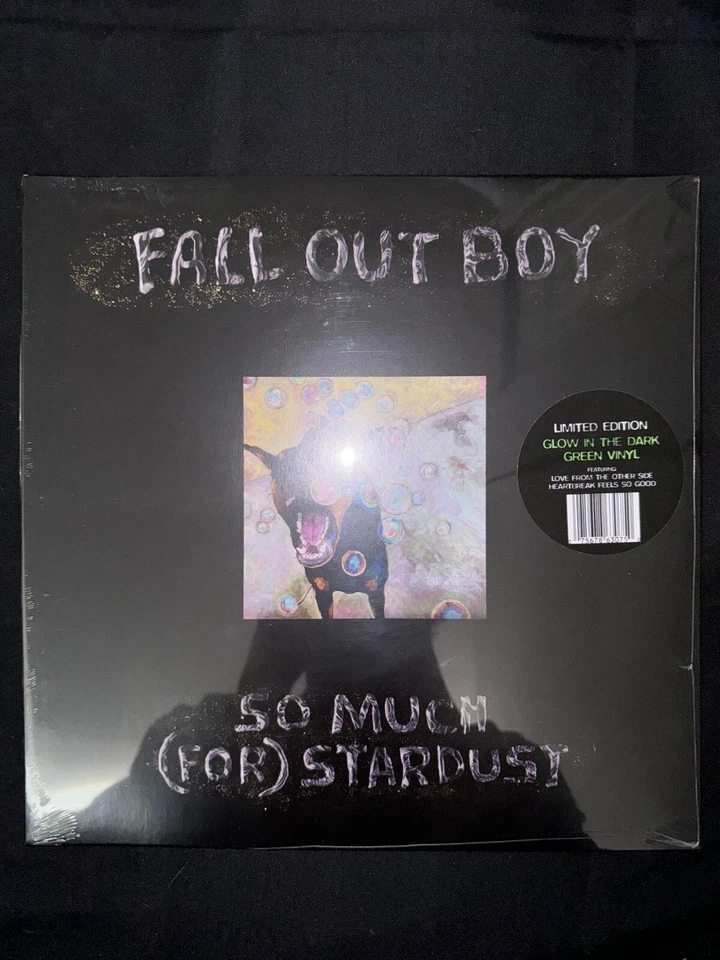Fall Out Boy SO MUCH (FOR) STARDUST VINYL 2,000 Glow In The Dark LP Sold Out New - Image 2 of 3
