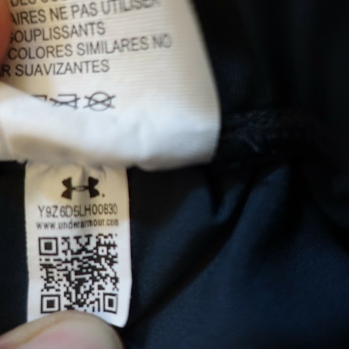 Under Armour Carolina Panthers "Panthers Pride" Women Shorts Small Heatgear - Picture 5 of 7