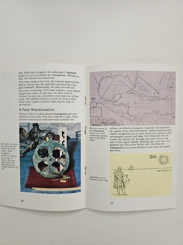 Treasure Of the Concepcion Mendel Peterson 1980 Museum Book Signed Burt Webber - Picture 3 of 4