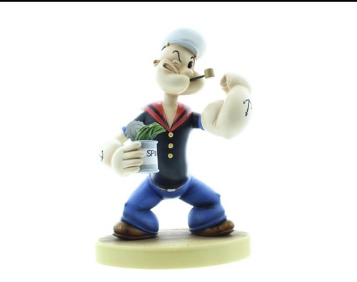 Popeye Sailor Man Figurine Connoisseur "I Yam What I Yam" 8 in Collectible 24003 - Picture 5 of 8