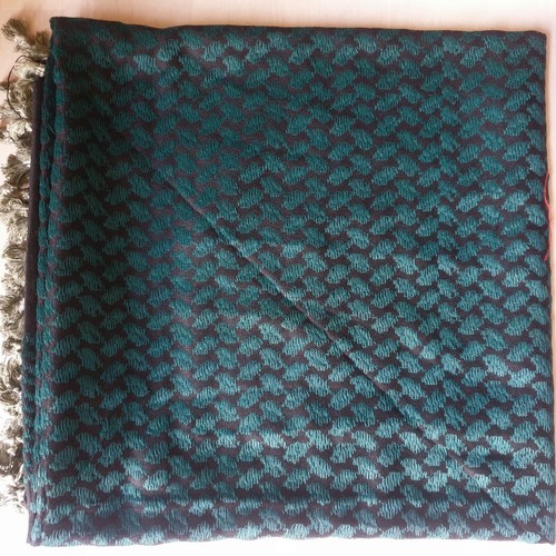 Original Green Emerald Hirbawi® Kufiya Scarf made in 🇵🇸 - Picture 5 of 5
