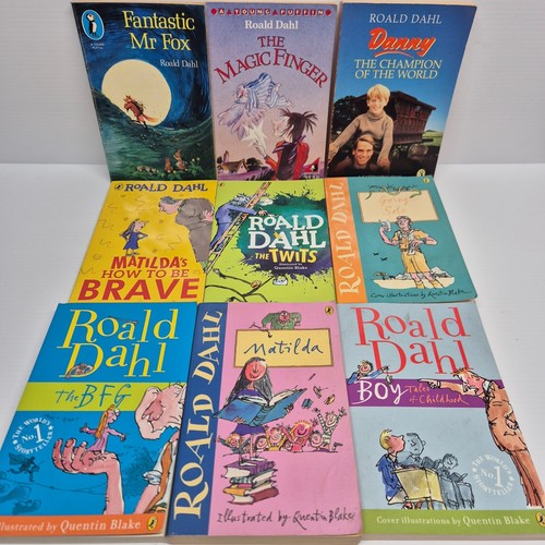 Roald Dahl Bulk Lot Paperback Novels Danny Matilda Mr Fox Boy Twits Charlie
