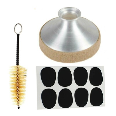 #ad Adore Pro Alto Saxophone Accessories Aluminum Mute Mouthpiece Patch Pads Brush $18.98