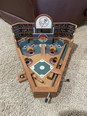 Yankees MLB Front Porch Classics Baseball Pinball