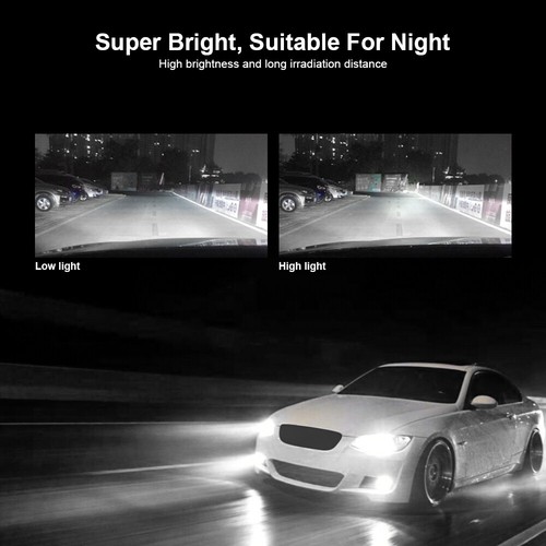 2X LED H7 Headlight Bulb Kit 6000LM for Mercedes-Benz C300 B200 C230 C250 C240 - Picture 7 of 12