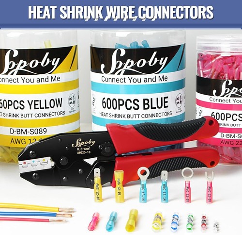 210pcs Waterproof Heat Shrink & Solder Seal Connectors - 26-10GA Kit - Picture 8 of 8