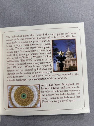 Texas State Capitol Ornament 2015 Star - Picture 4 of 13