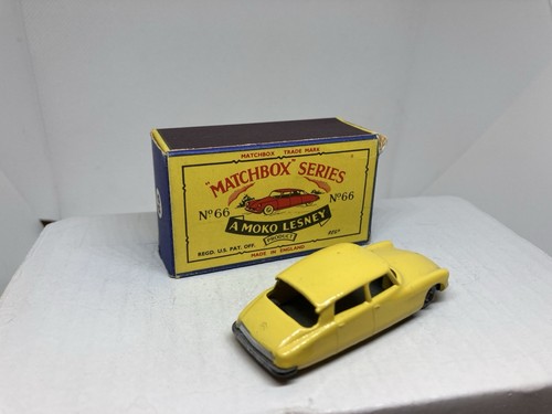 NM Matchbox Lesney Citroen DS 19 & Excellent Box GPW & Crimped Axles - Picture 2 of 10