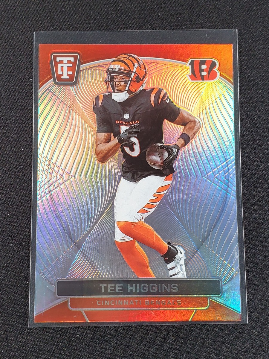 NFLカード Tee Higgins 世界1枚限定パッチカード含む3枚セット 2022 Score Tee Higgins Cincinnati Bengals #192 Football Card