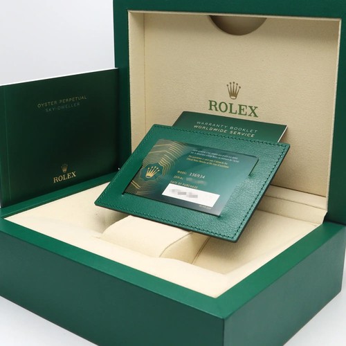 2025 New Rolex 336934 Sky Dweller Steel 18K White Gold Jubilee Black Watch - Picture 3 of 13