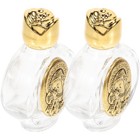 2 Pcs Relief Bottle Man Water Container Empty Bottles for Decoration