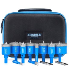 Diamond Hole Saw Kit Pilot Bit Znximer Tile Hole Saw Center Drill Bit For