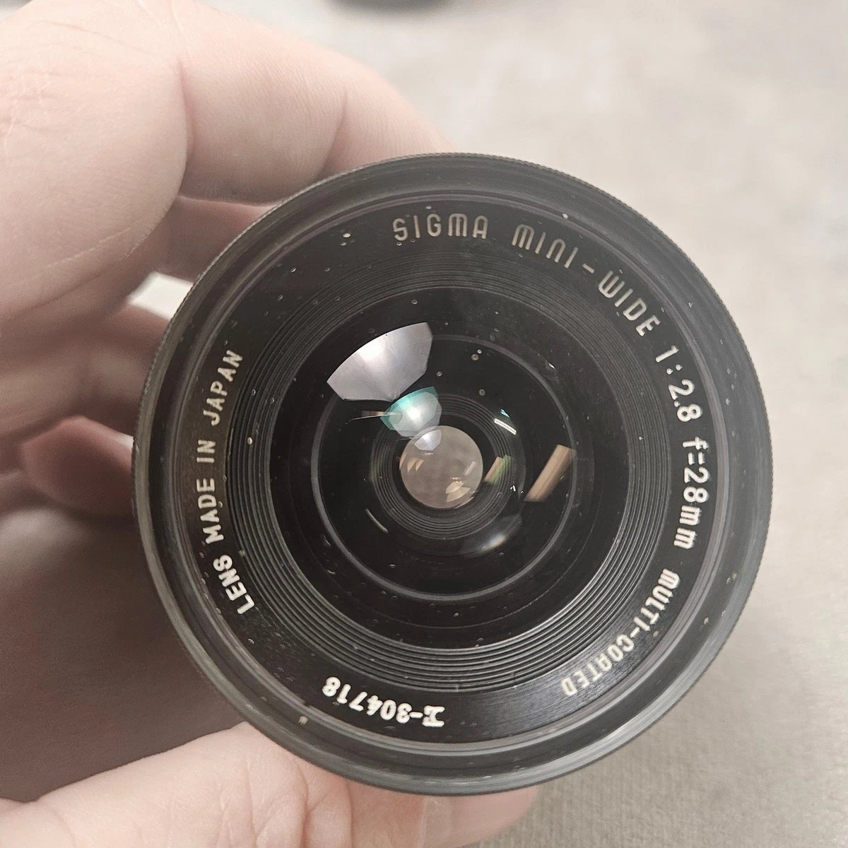 Sigma Canon FD 28mm Focal Camera Lenses for sale | eBay