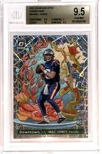 2021 Donruss Optic Downtown SSP Mac Jones Rookie #DT-40 BGS 9.5 GS1
