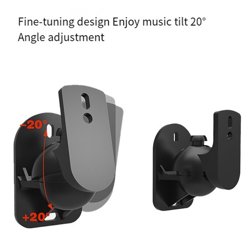 2PCS Speaker Mount Surround Holder Adjustable Swivel and Tilt Angle3852 - Picture 3 of 8