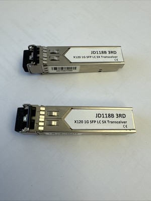   HPE X120 1G SFP LC SX Transceiver JD118B LTD8512-BC+ Gigabit Modul