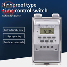 Automatic Digital Timer Switch Relay 168 Hours Weekly 7 Days Programmable Timer