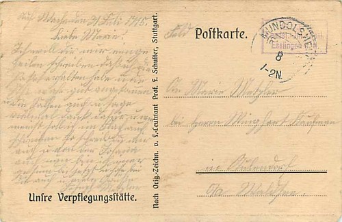 AK - Woronesch - Gasthof Schröder - Militär Verpflegungsstätte - Bild 2 von 2