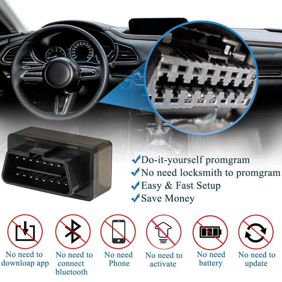 Брелок дистанционный 6B + набор инструментов OBD для 2011-2014 Chevrolet Suburban 1500 2500 - Изображение 2 из 4